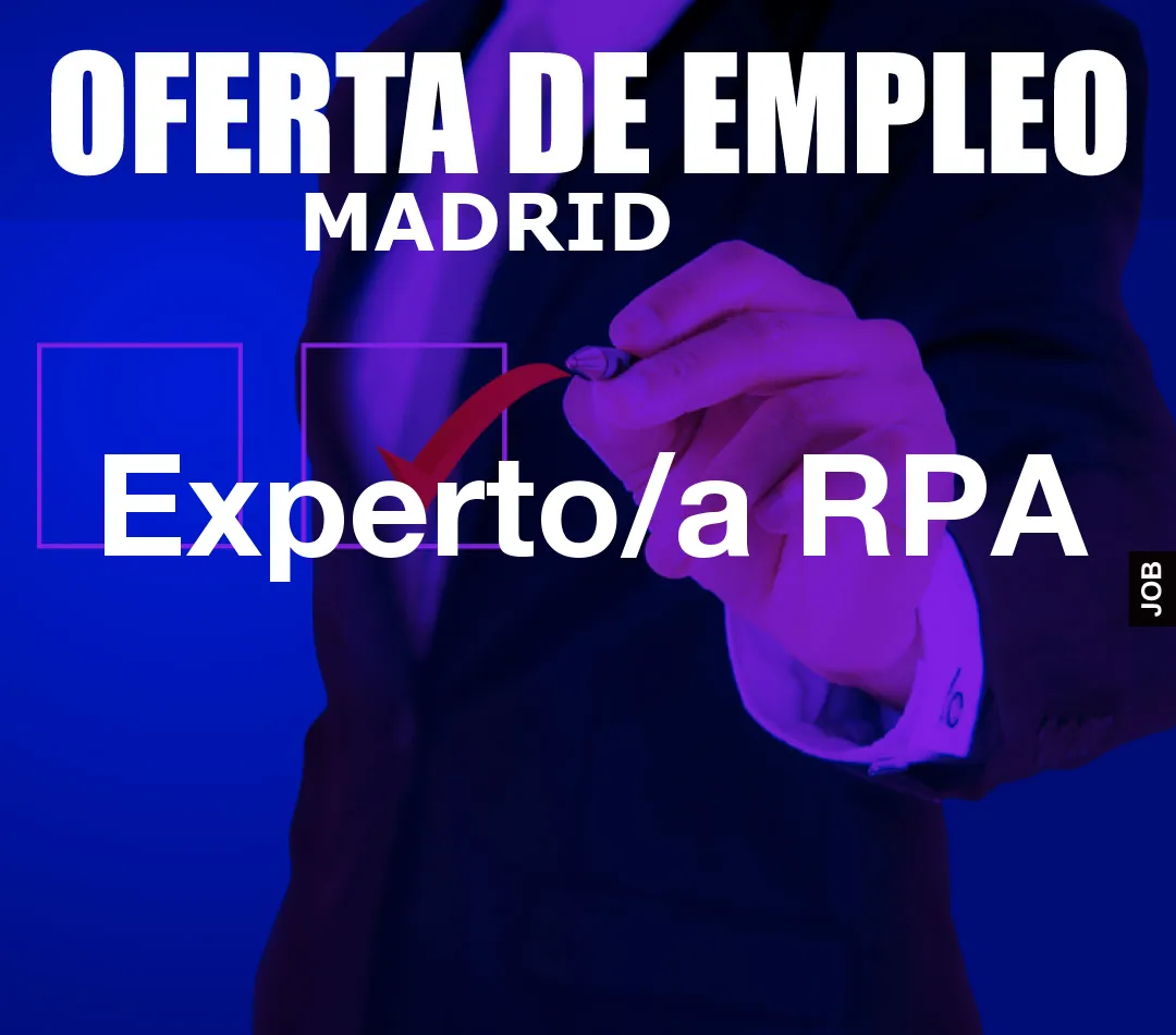 Experto/a RPA