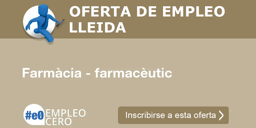 Farmàcia - farmacèutic