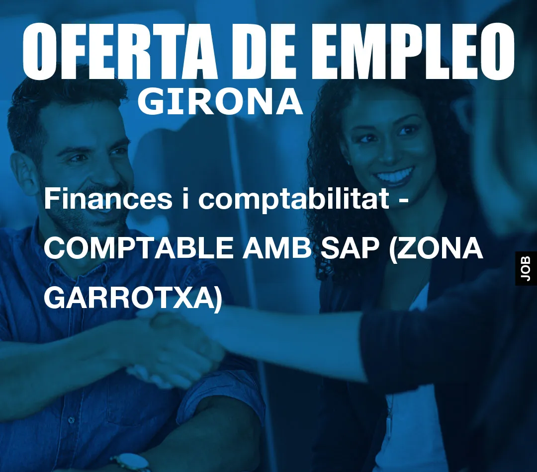 Finances i comptabilitat – COMPTABLE AMB SAP (ZONA GARROTXA)