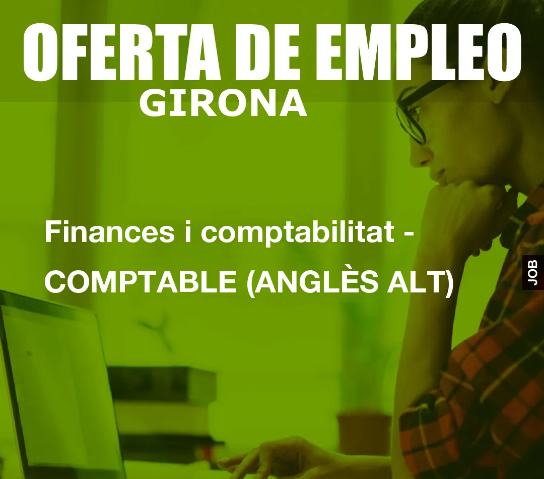 Finances i comptabilitat – COMPTABLE (ANGL