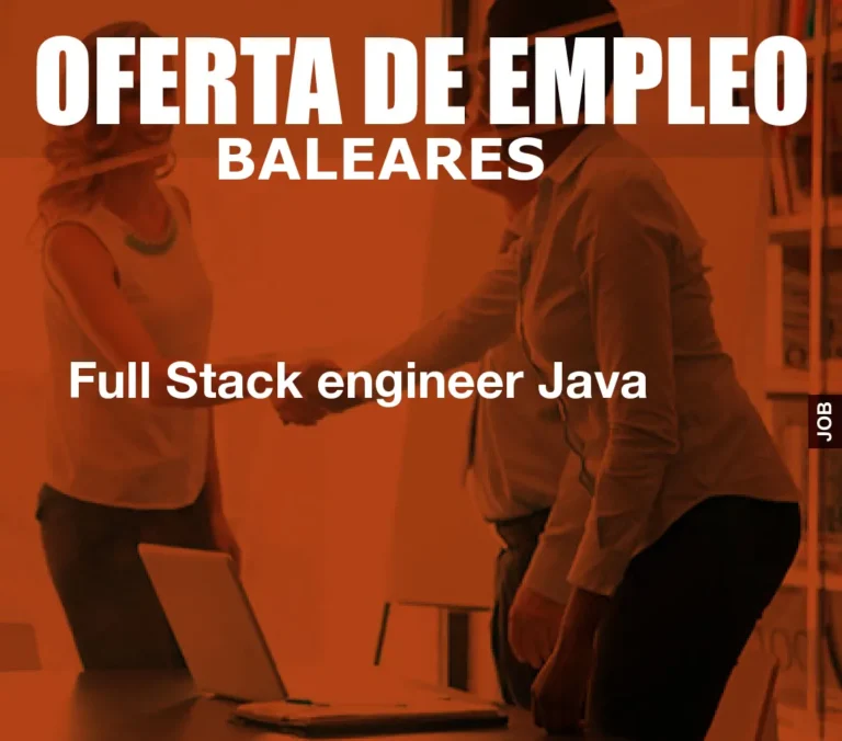 Full Stack engineer Java