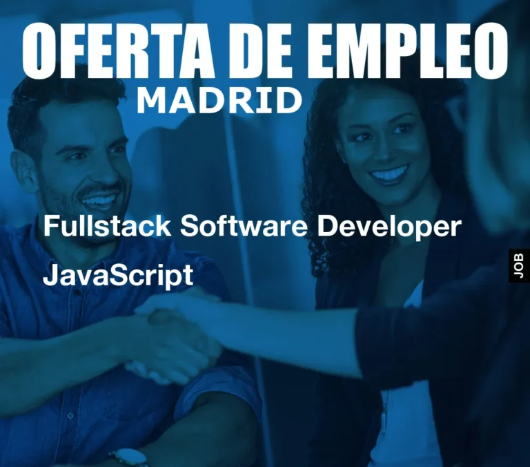 Fullstack Software Developer JavaScript