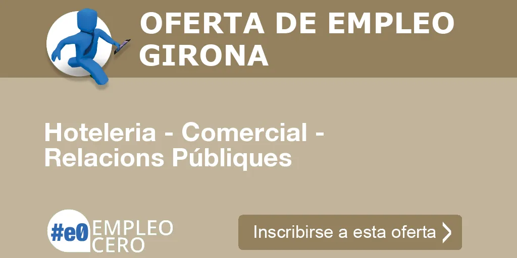 Hoteleria - Comercial - Relacions Públiques