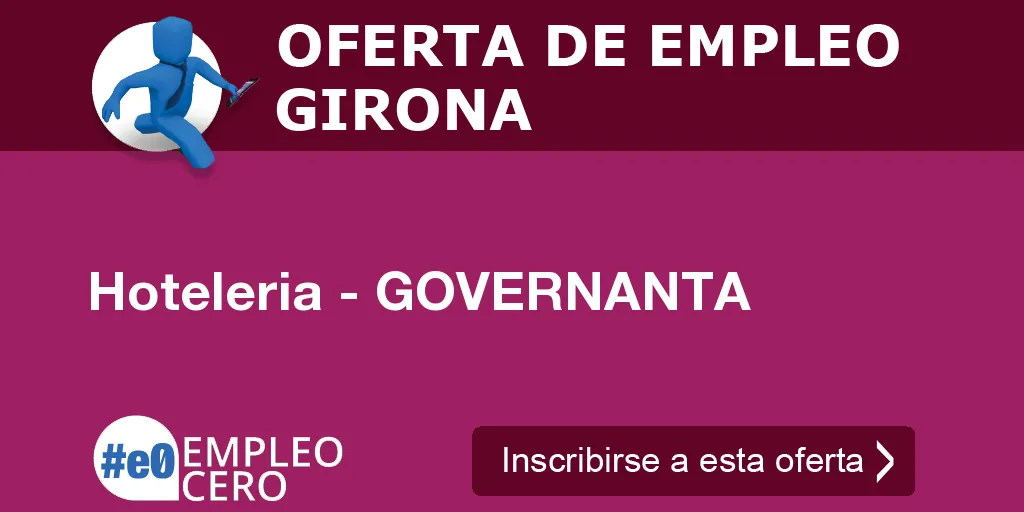 Hoteleria - GOVERNANTA