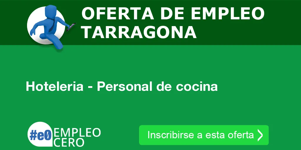 Hoteleria - Personal de cocina