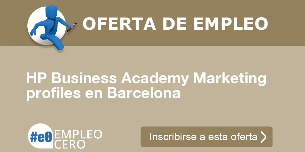 HP Business Academy Marketing profiles en Barcelona