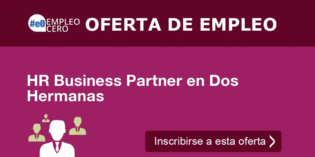 HR Business Partner en Dos Hermanas