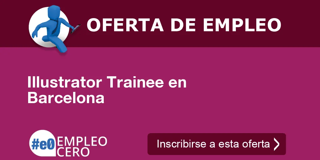 Illustrator Trainee en Barcelona