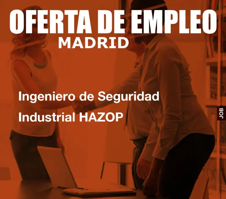 Ingeniero de Seguridad Industrial HAZOP