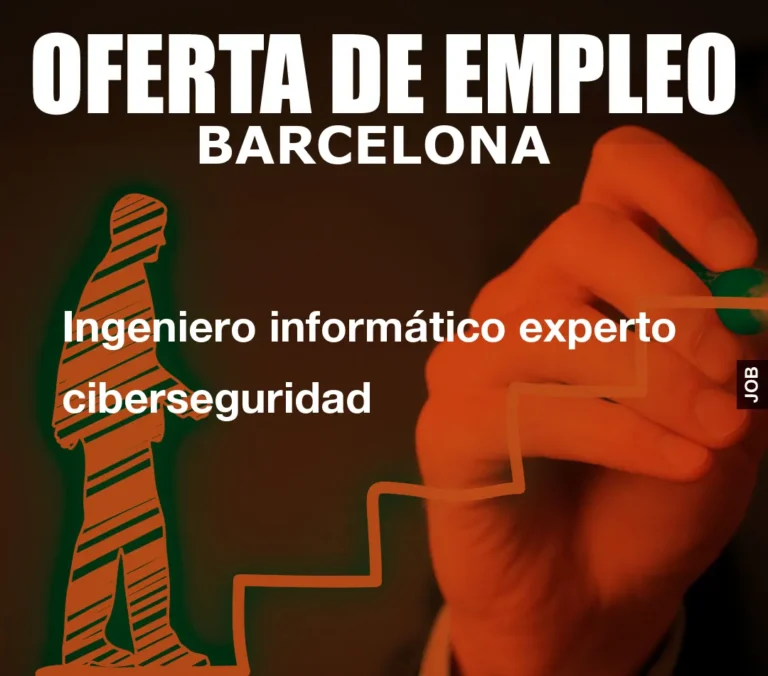 Ingeniero inform?tico experto ciberseguridad