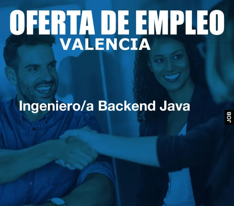 Ingeniero/a Backend Java