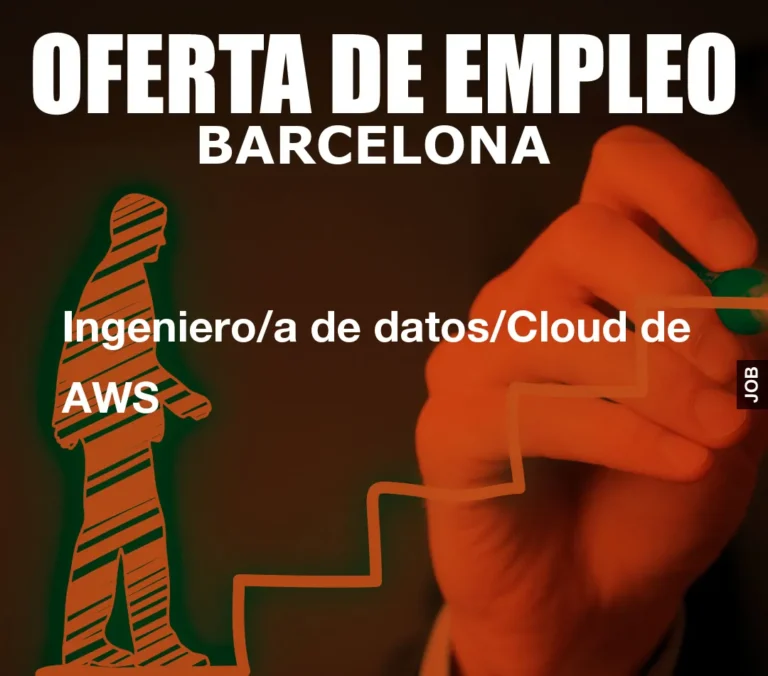 Ingeniero/a de datos/Cloud de AWS