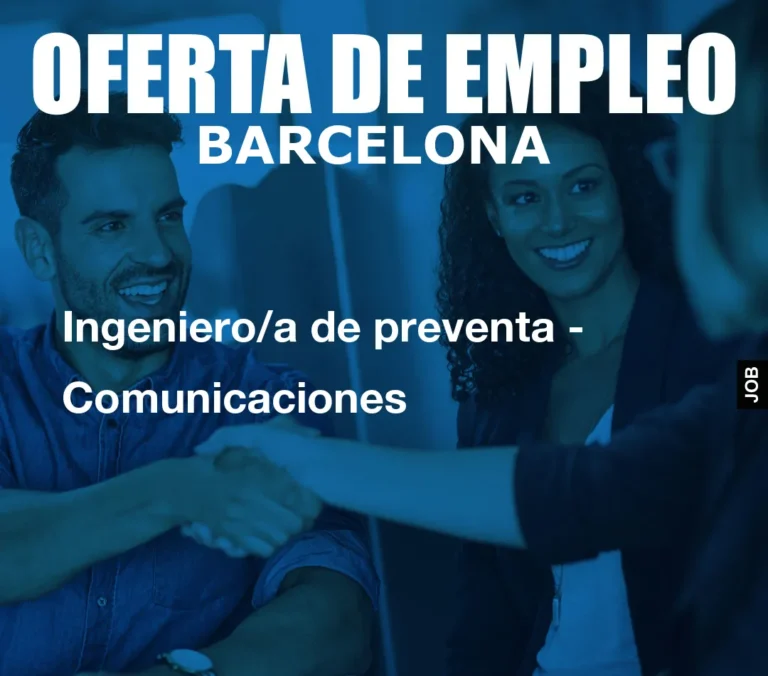 Ingeniero/a de preventa – Comunicaciones