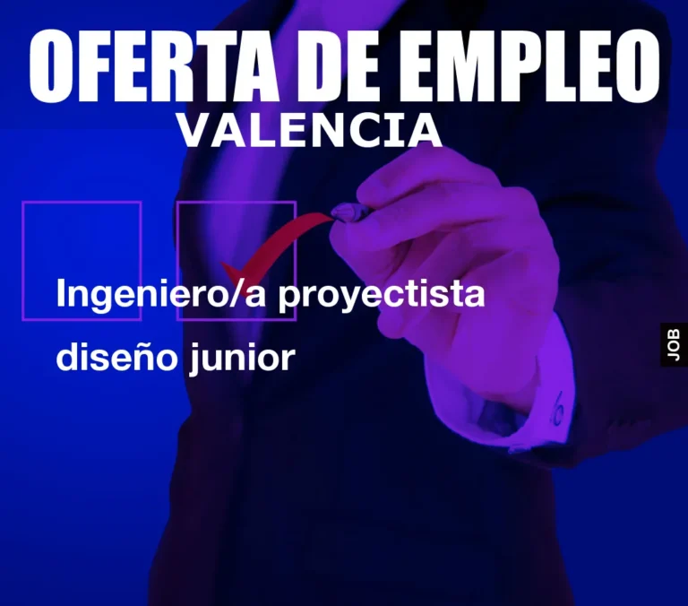 Ingeniero/a proyectista diseño junior