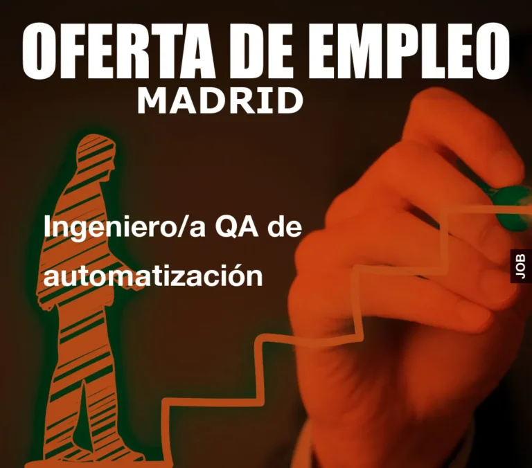 Ingeniero/a QA de automatizaci?n