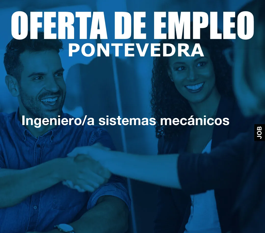 Ingeniero/a sistemas mecánicos