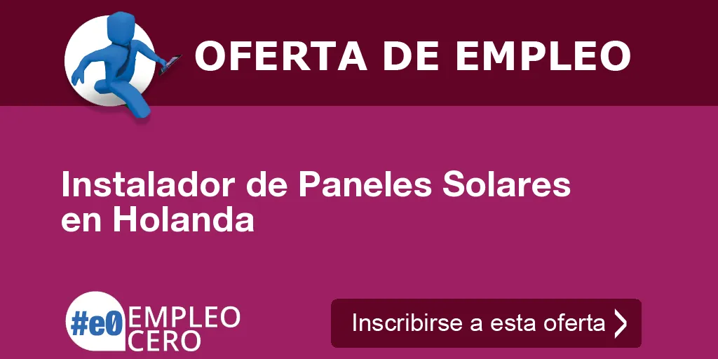 Instalador de Paneles Solares en Holanda