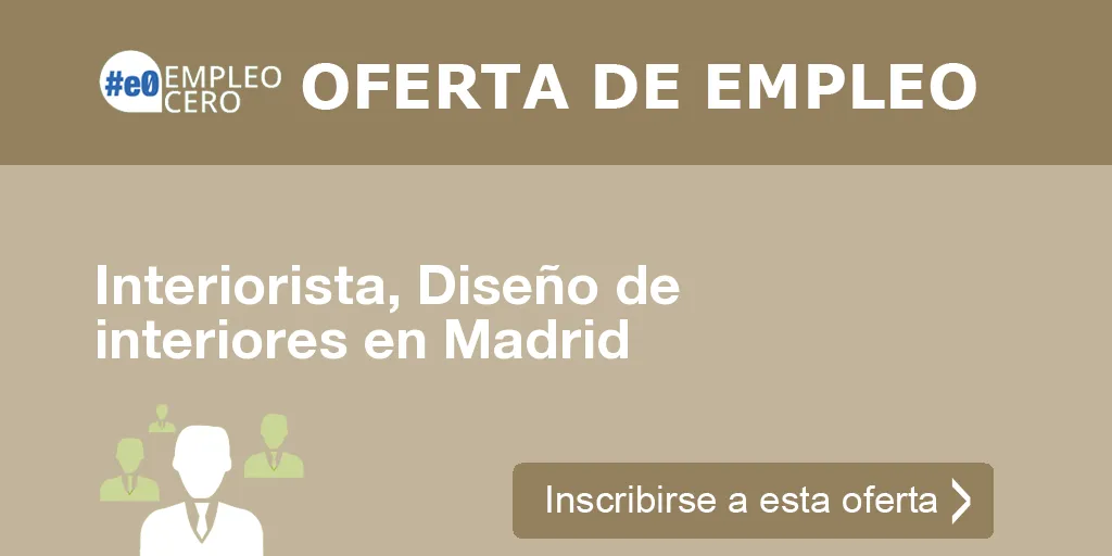 Interiorista, Diseño de interiores en Madrid