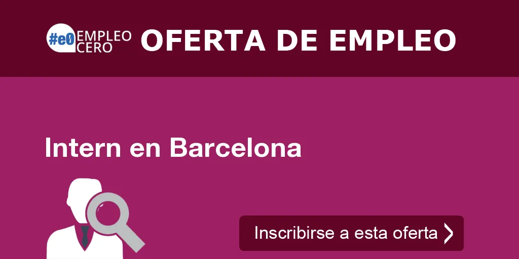 Intern en Barcelona