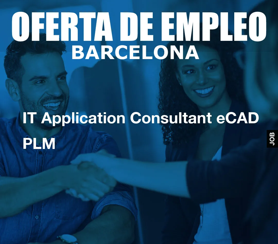 IT Application Consultant eCAD PLM