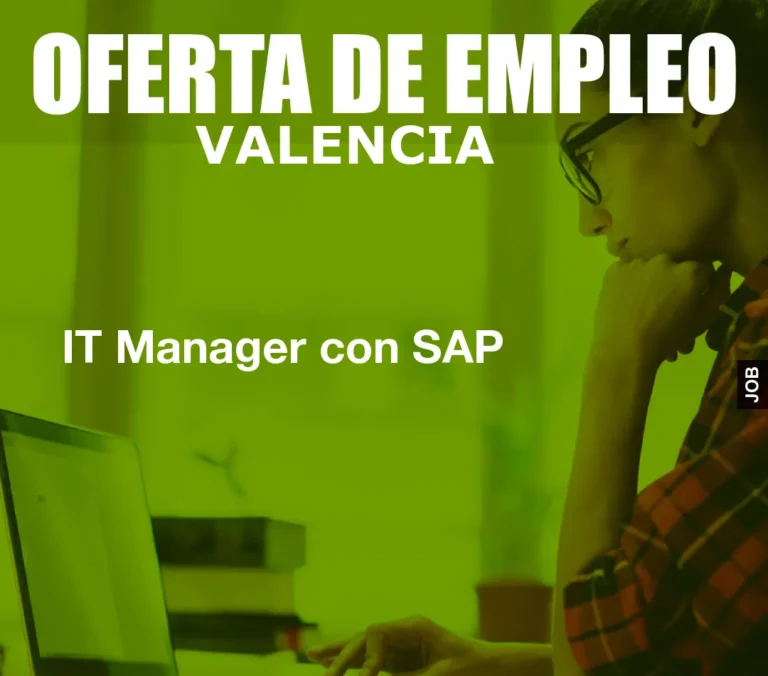 IT Manager con SAP