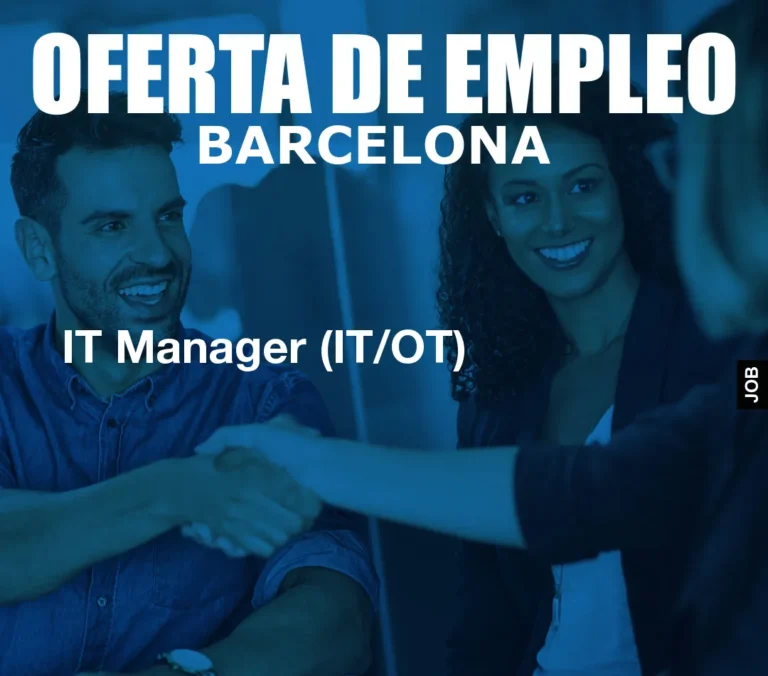 IT Manager (IT/OT)