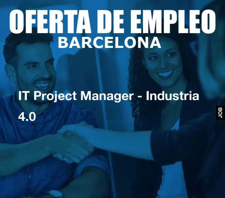 IT Project Manager – Industria 4.0