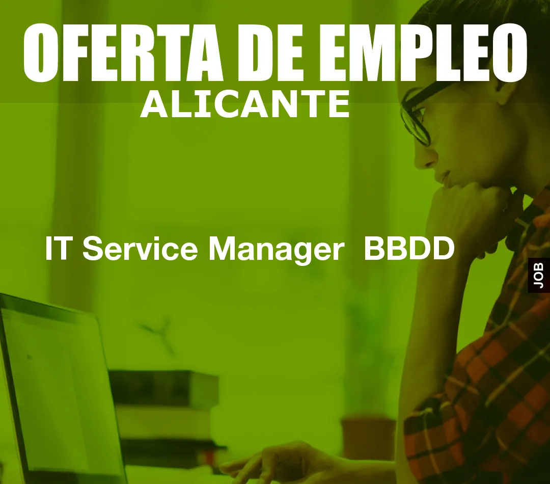 IT Service Manager  BBDD