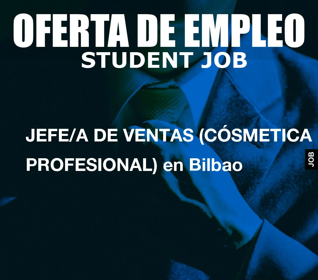 JEFE/A DE VENTAS (C