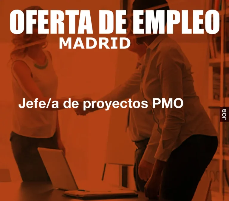 Jefe/a de proyectos PMO