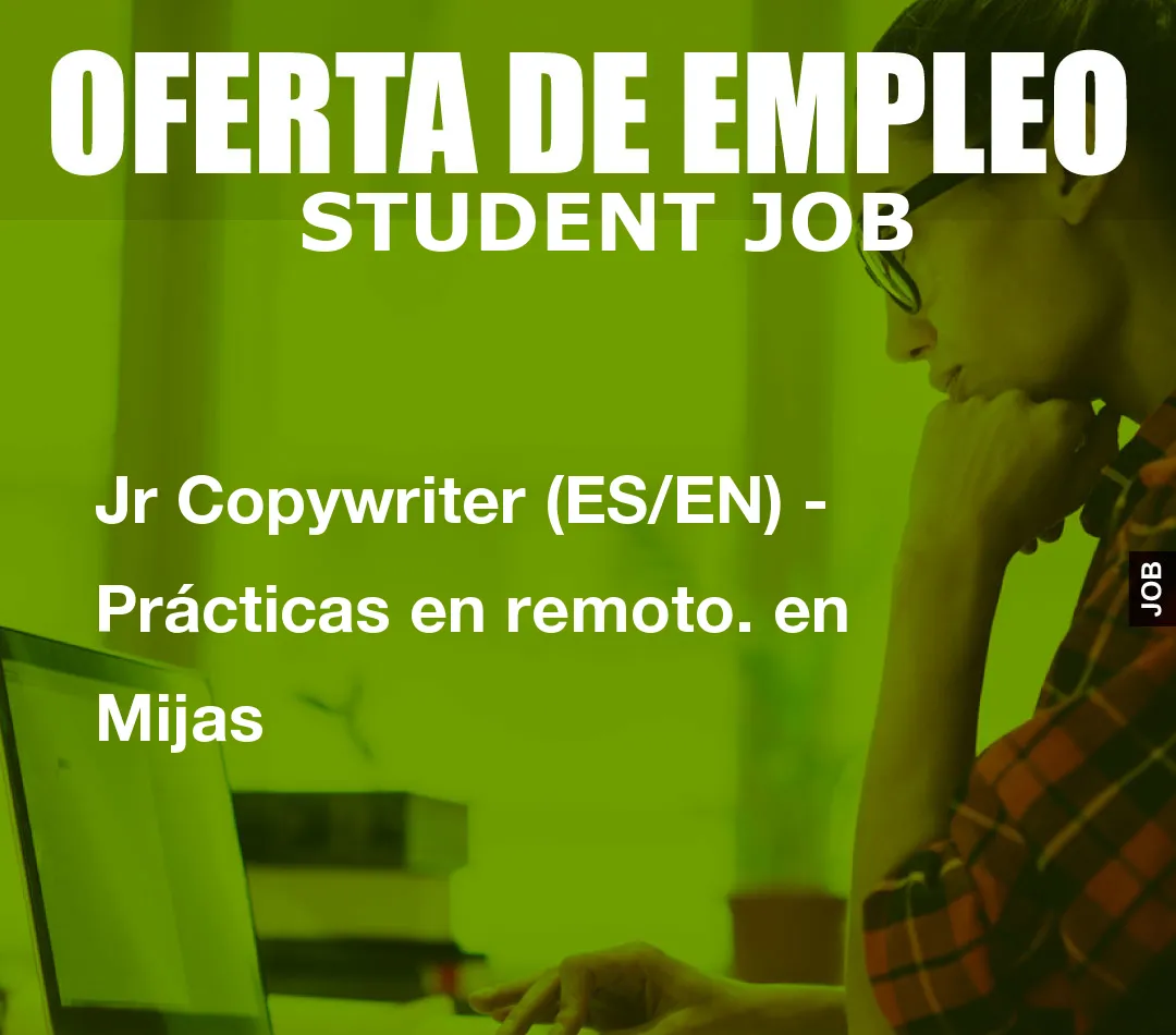 Jr Copywriter (ES/EN) – Pr