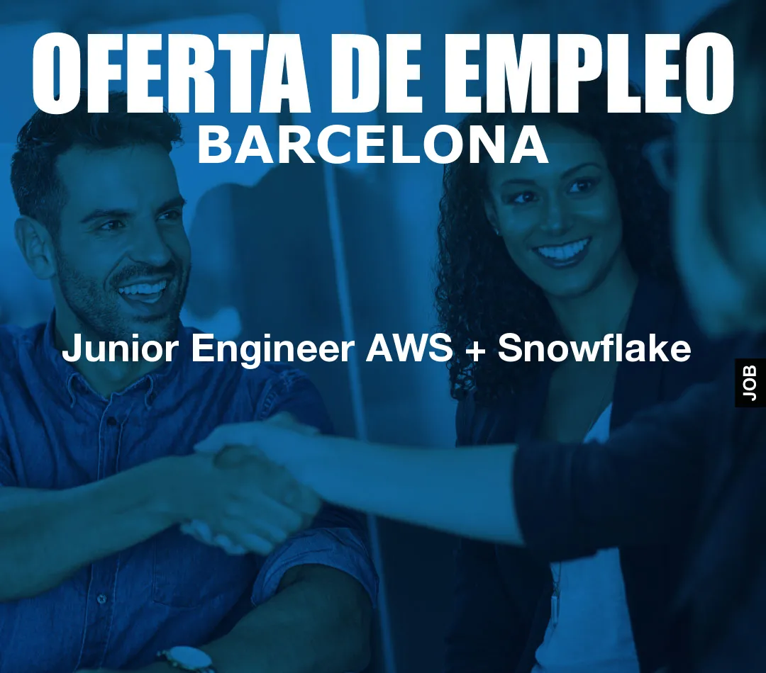 Junior Engineer AWS + Snowflake