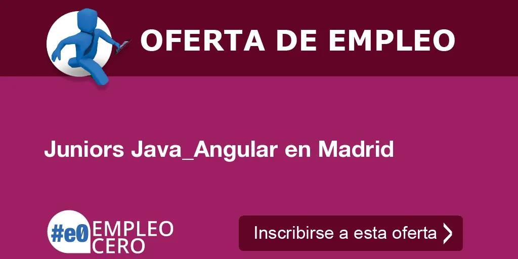 Juniors Java_Angular en Madrid