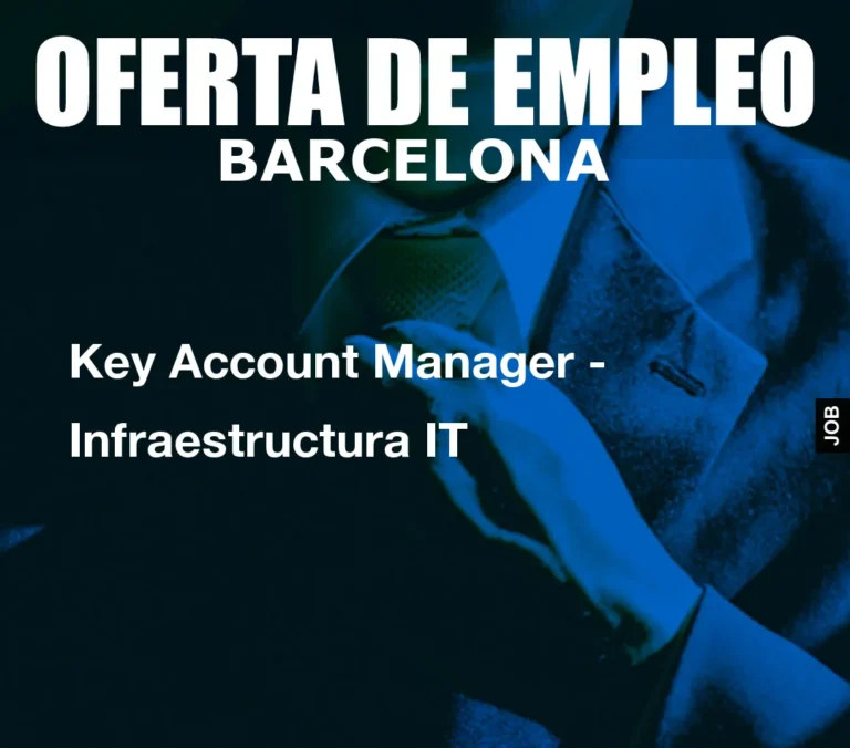 Key Account Manager – Infraestructura IT