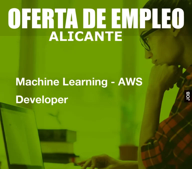 Machine Learning – AWS Developer