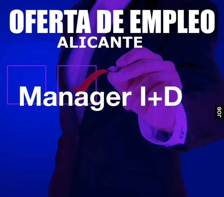 Manager I+D