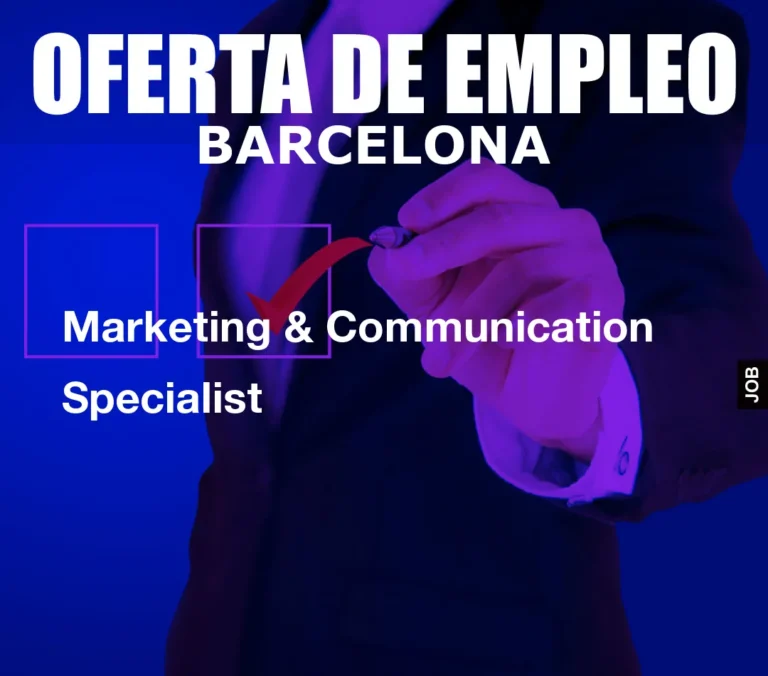 Marketing & Communication Specialist