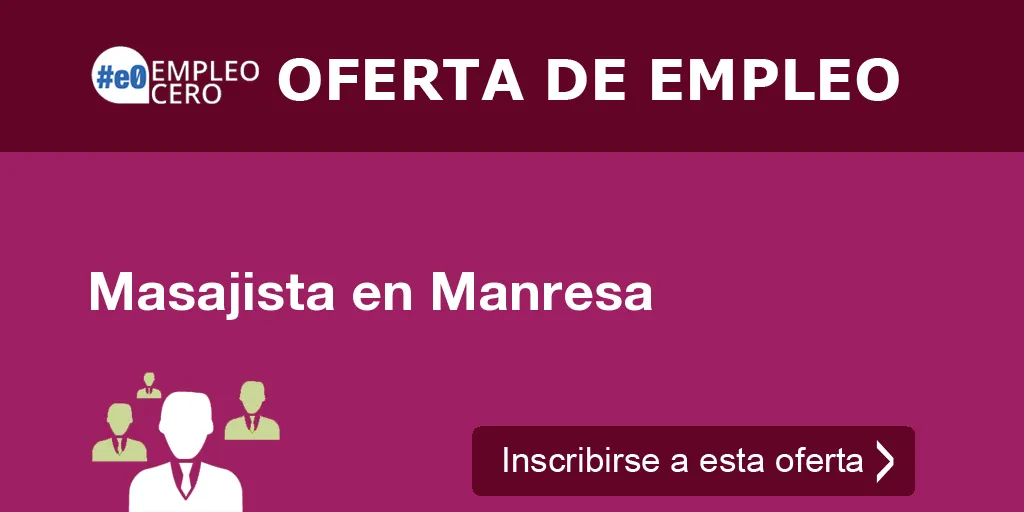 Masajista en Manresa