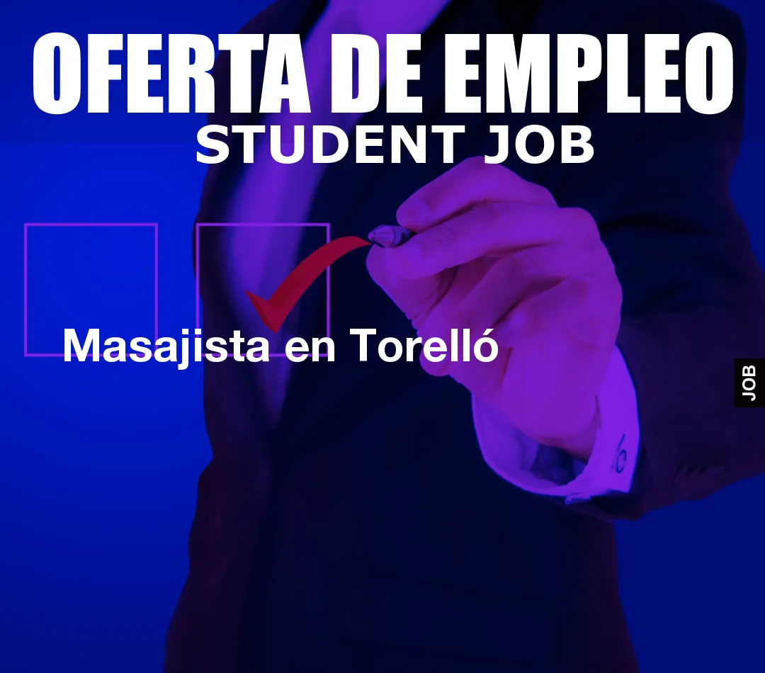 Masajista en Torell