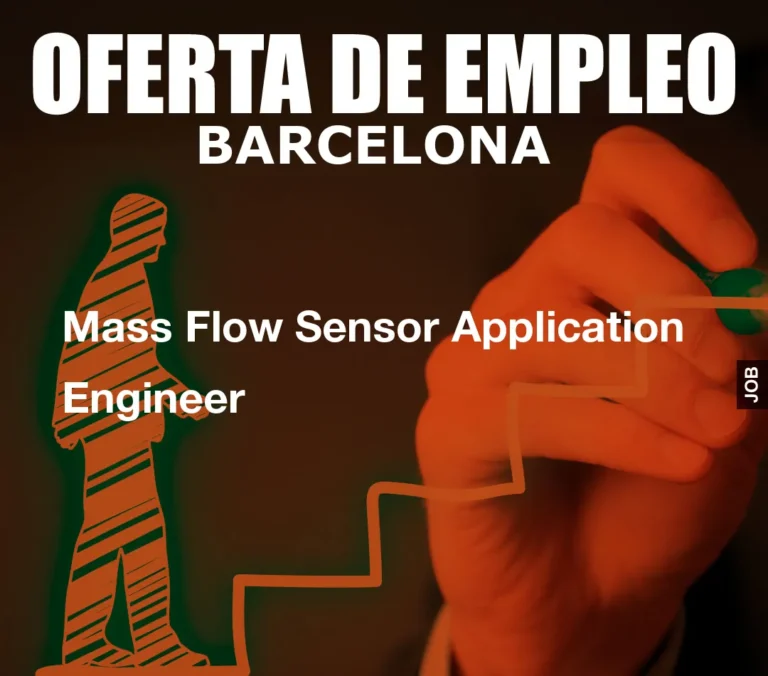 Mass Flow Sensor Application Engineer