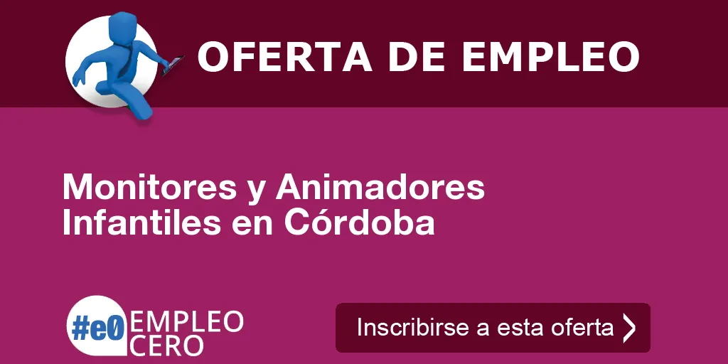 Monitores y Animadores Infantiles en Córdoba