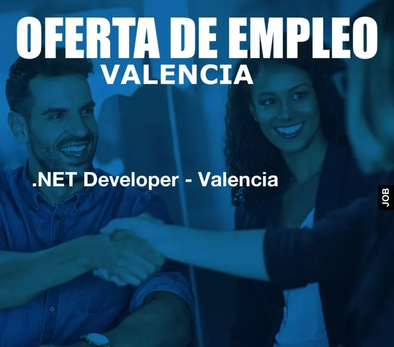 .NET Developer – Valencia