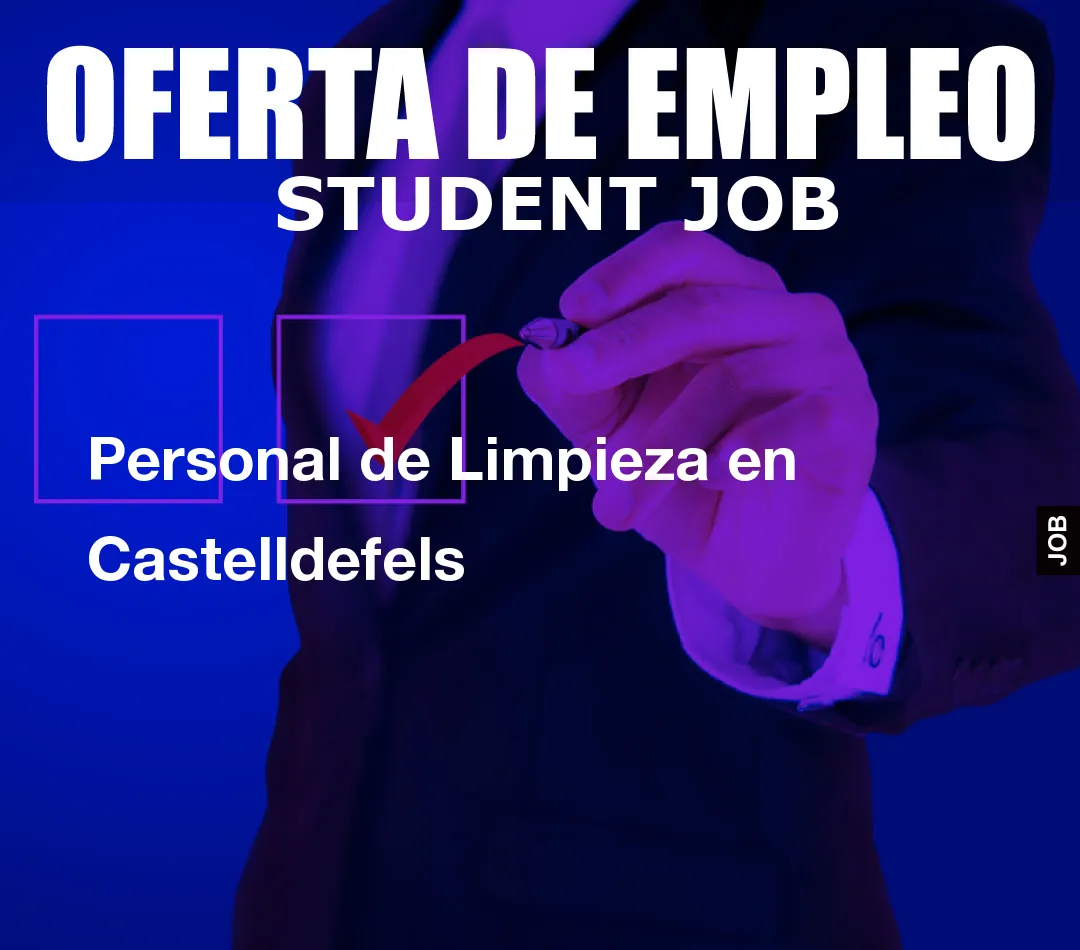 Personal de Limpieza en Castelldefels