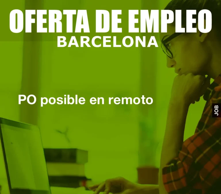 PO posible en remoto