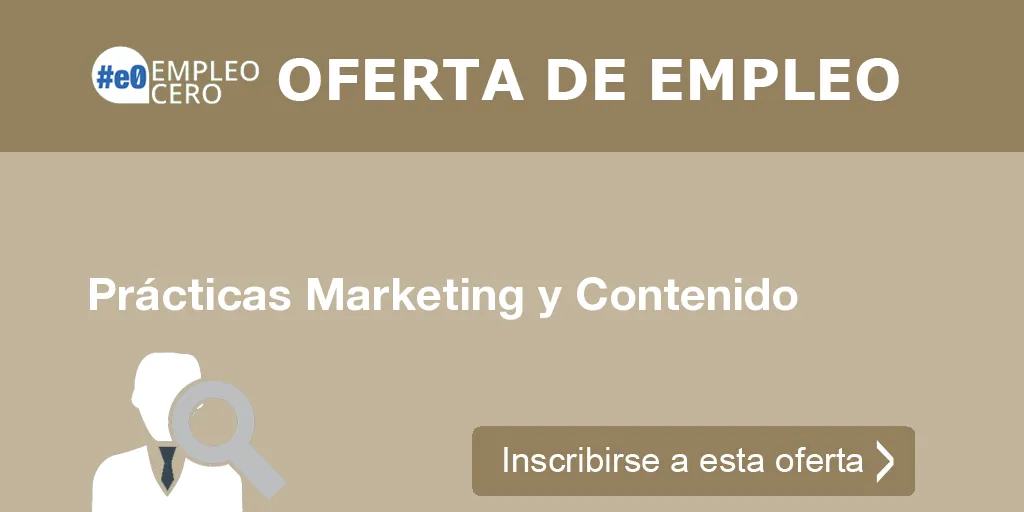 Prácticas Marketing y Contenido