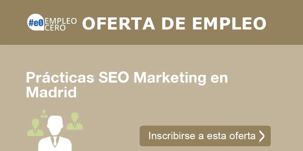 Prácticas SEO Marketing en Madrid