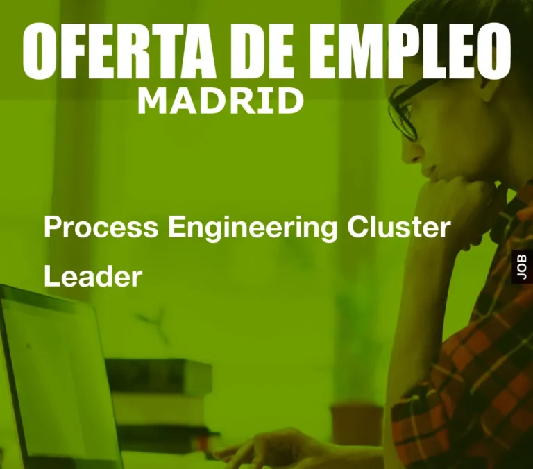 Process Engineering Cluster Leader