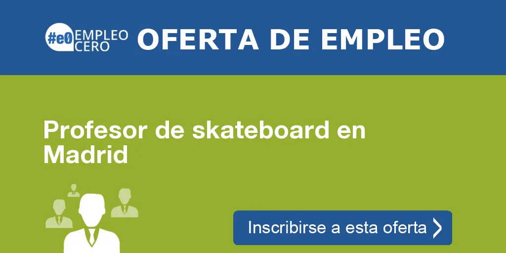 Profesor de skateboard en Madrid