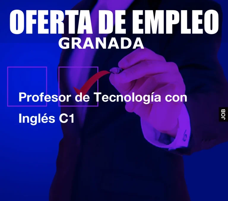 Profesor de Tecnología con Inglés C1