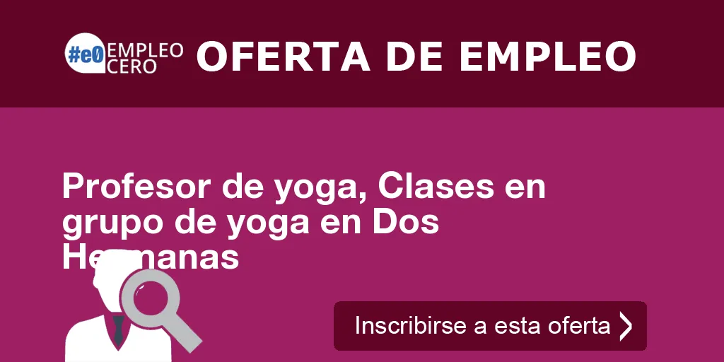 Profesor de yoga, Clases en grupo de yoga en Dos Hermanas